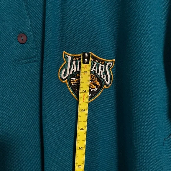 Jacksonville Teal Woman’s Jaguars Polo Sleeveless Top - Picture 4 of 9